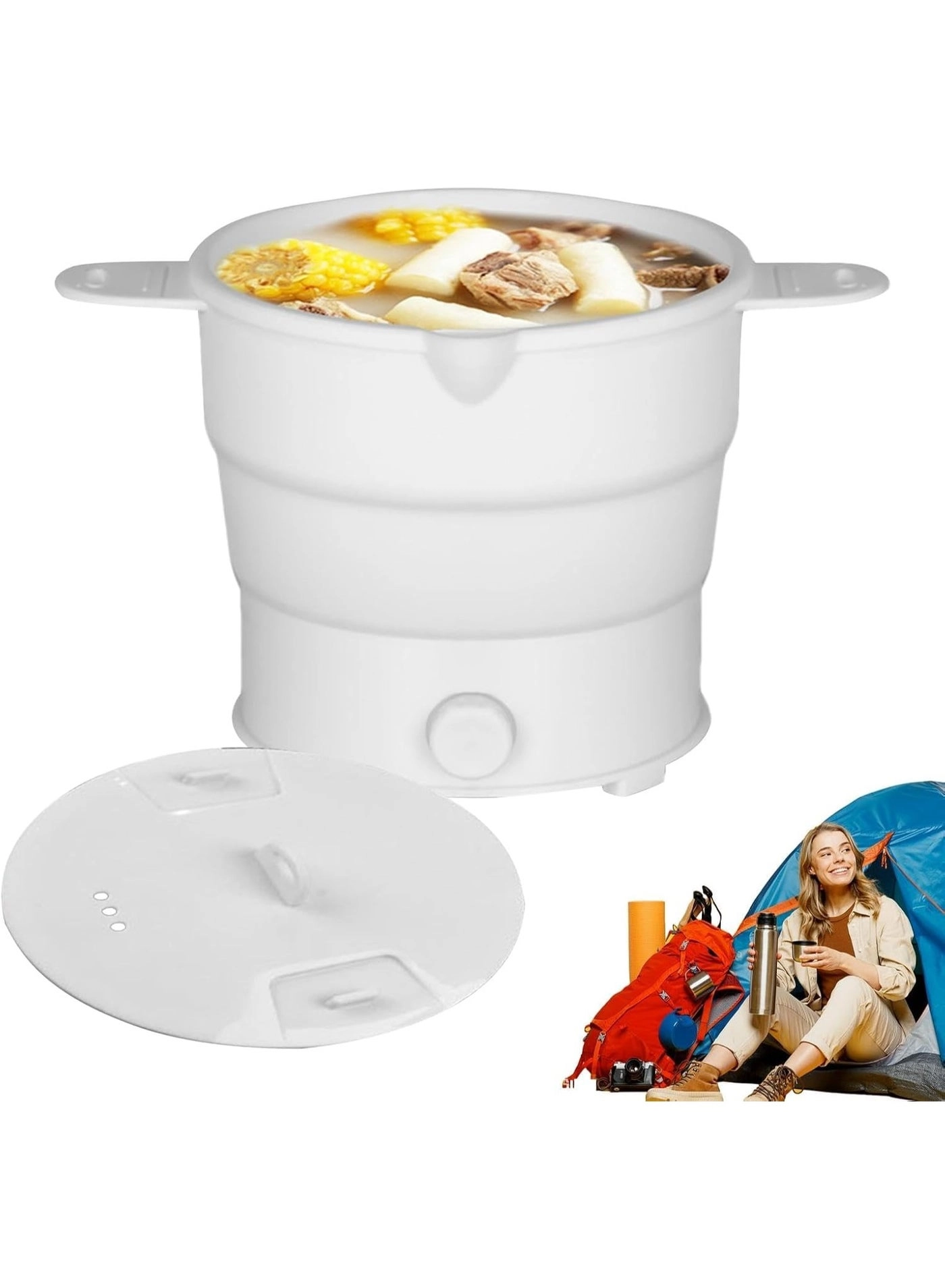 Bukela Portable Fold Electric Pot - 1.2L