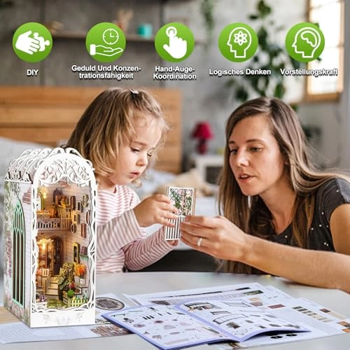 Book Nook Kit - Garden Shed Sunshine Town with Light