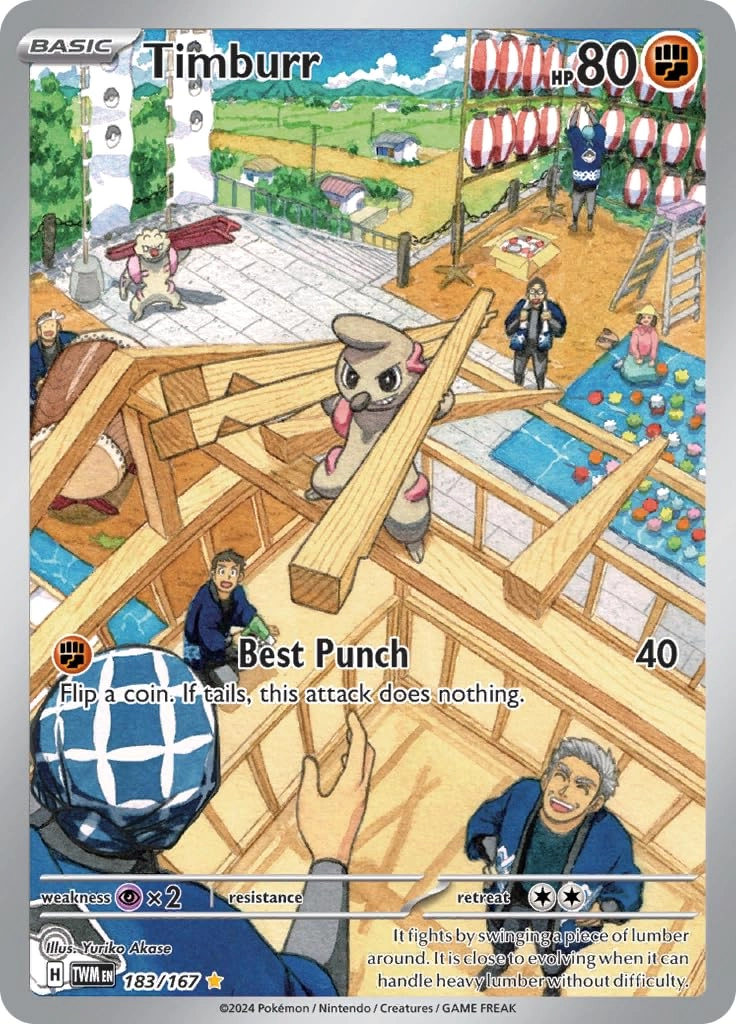 Pokémon Timburr 183/167