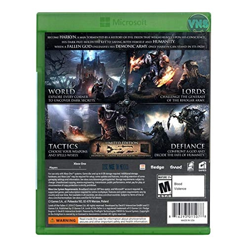 Lords of the Fallen Limited Edition - Xbox One