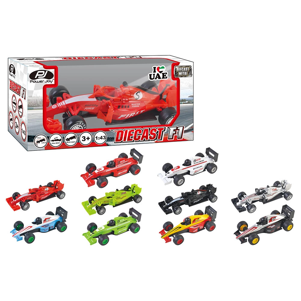 Vroom Vroom Diecast Metal - F1 - 1:43 1pc