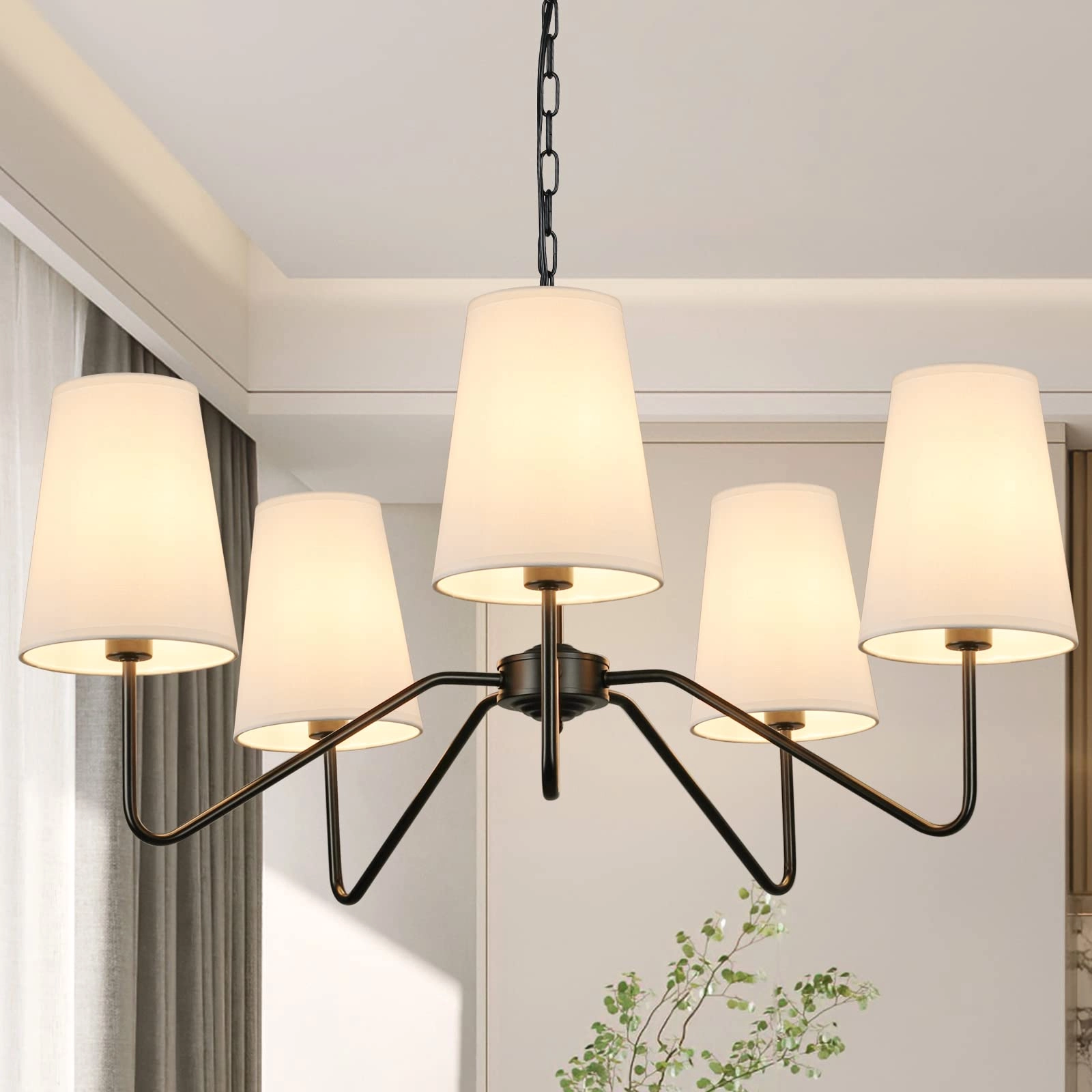 Bosceos Modern Chandelier - Dimmable