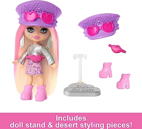 Barbie Extra Mini Minis - 3.25-inch Desert Fashion Ages 3+
