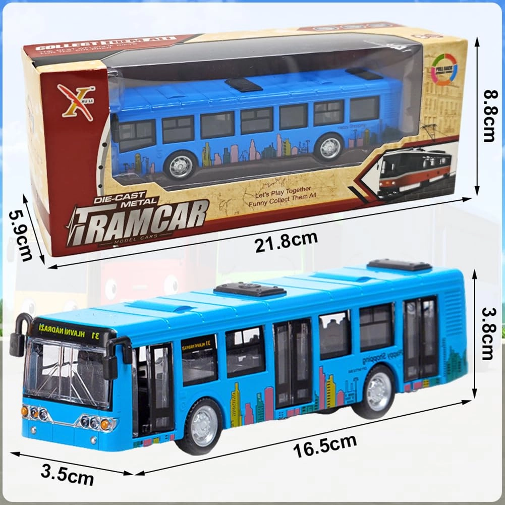 Bus Model Car - 1pcs