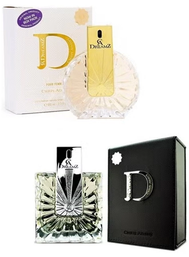 CHRIS ADAMS Dreamz Black + Dreamz White - Eau de Parfum