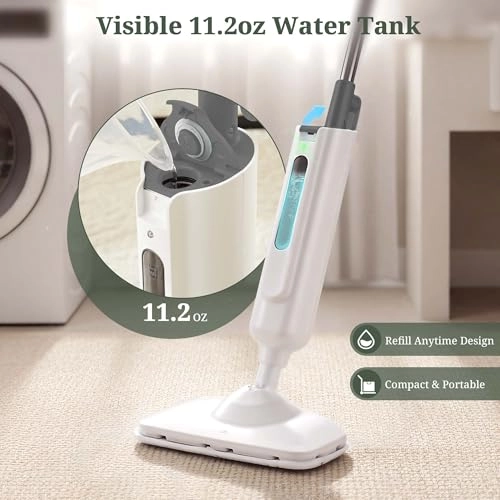 Steam Mop for Floor Cleaning - 11.2oz