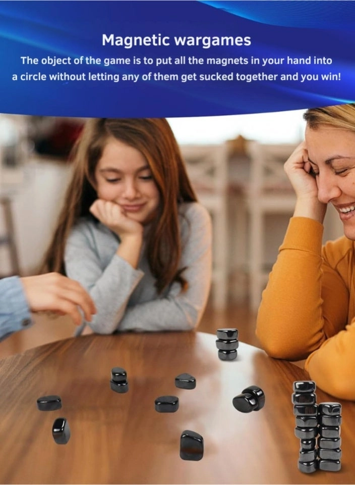 Magnetic Strategy Game - 20-Piece Portable