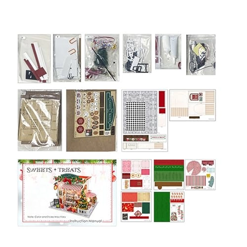 Miniature Dollhouse Kit - Wood Assembly Required