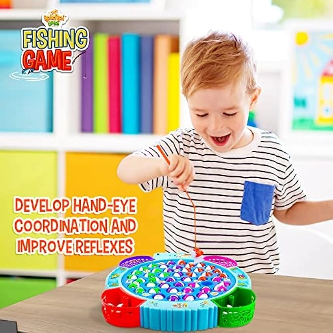 Fishing Game Play Set - Age 3 and Up 45 pieces