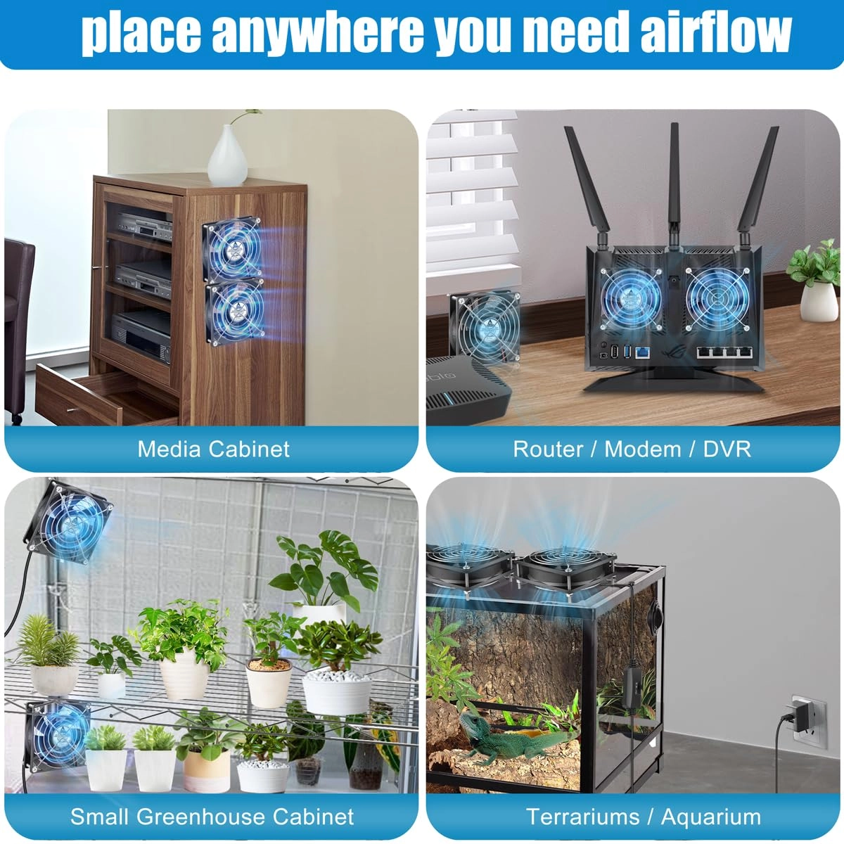 Brushless DC Cooling Fan - 92mm