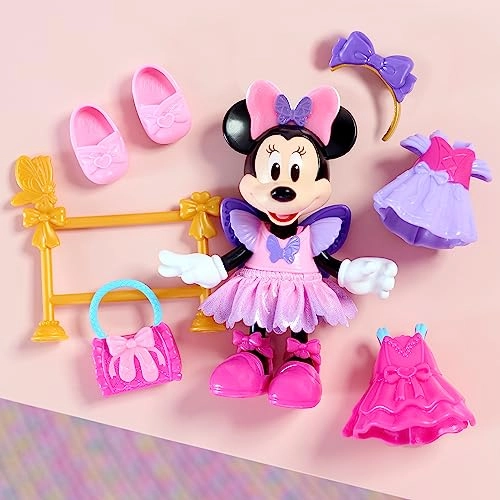 Minnie Mouse Fabulous Fashion Ballerina Doll - 6-inch Plastic Ballet Ages 3+
