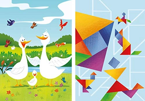 The Goose Game + Tangram - 2-in-1
