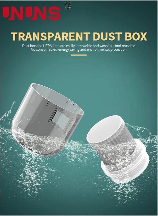 Bed UV Vacuum Cleaner - 12KPa Black