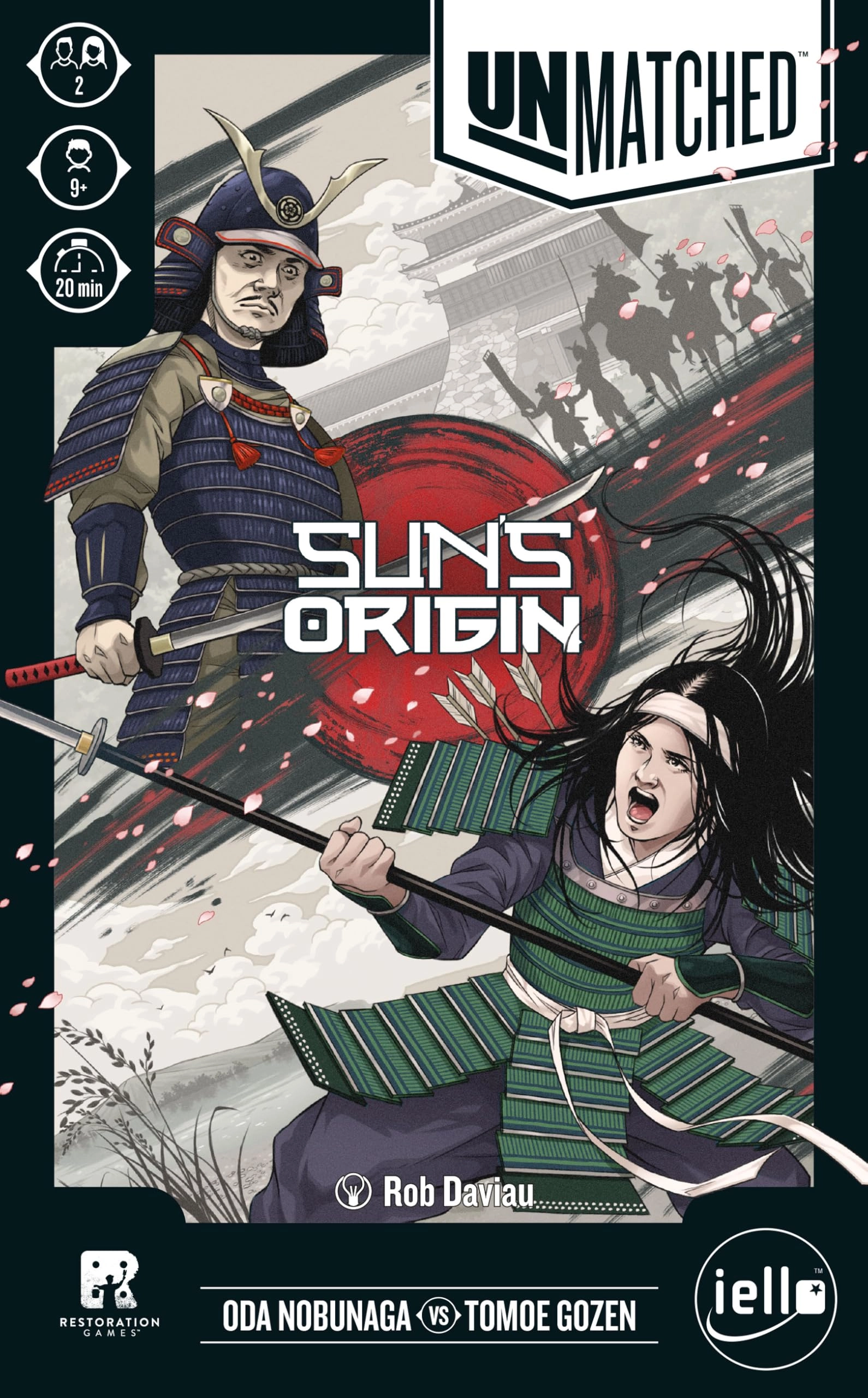 Iello Unmatched: Sun's Origin - Board Game
