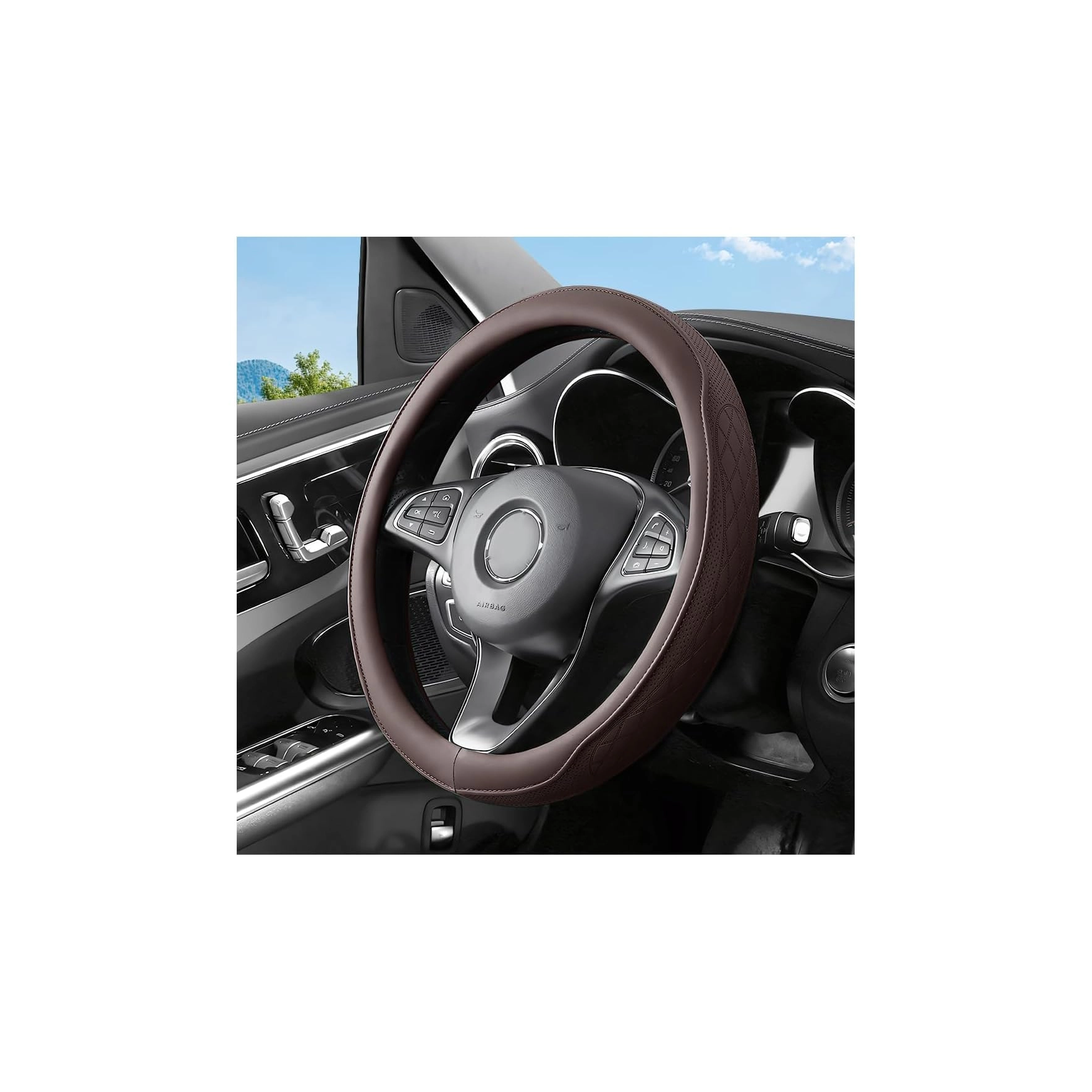 Zpana Car Steering Wheel Cover