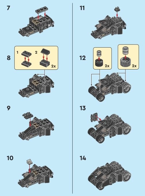 Batman Batmobile Tumbler - Mini Black
