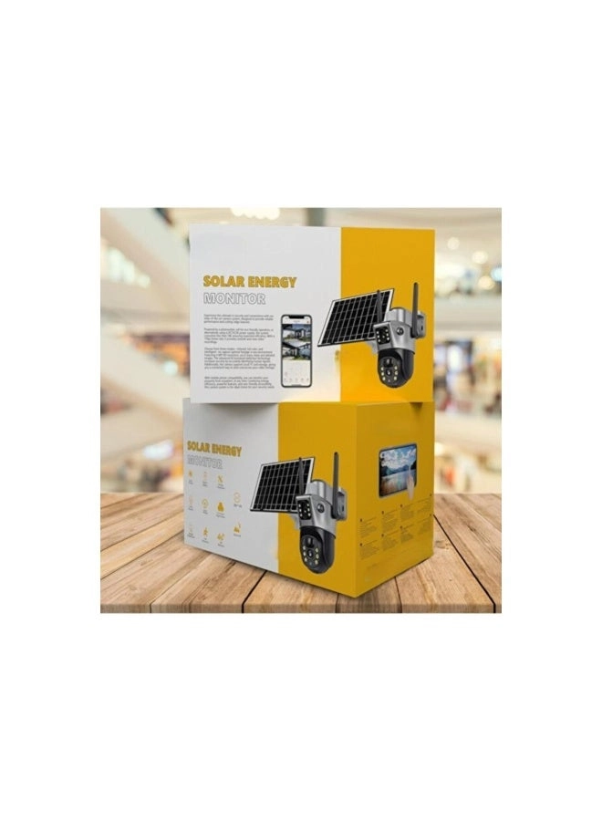 Solar Powered 4G PTZ Security Camera