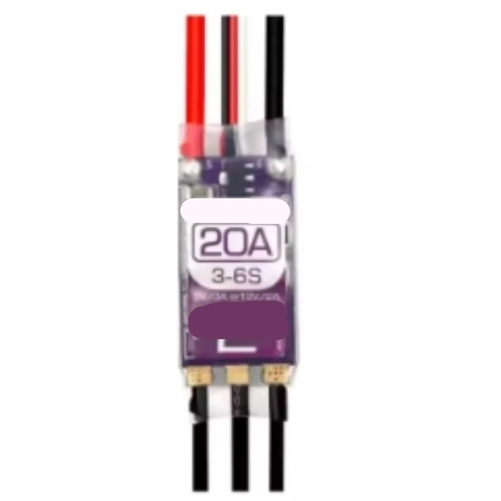LINHUABAI B32 ESC - BEC Adjustable 5V/3A+12V/2A Suitable for RC Airplanes
