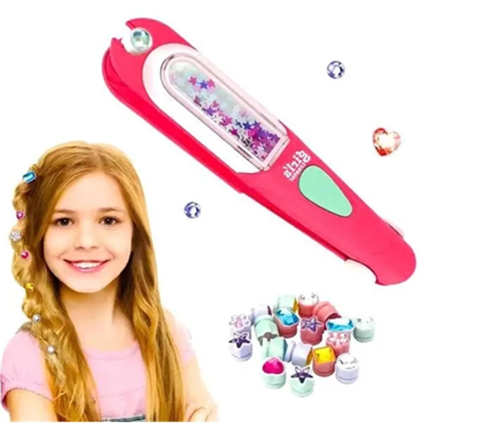 Jewel Hair Kit - Beading Machine Set Multi Colour