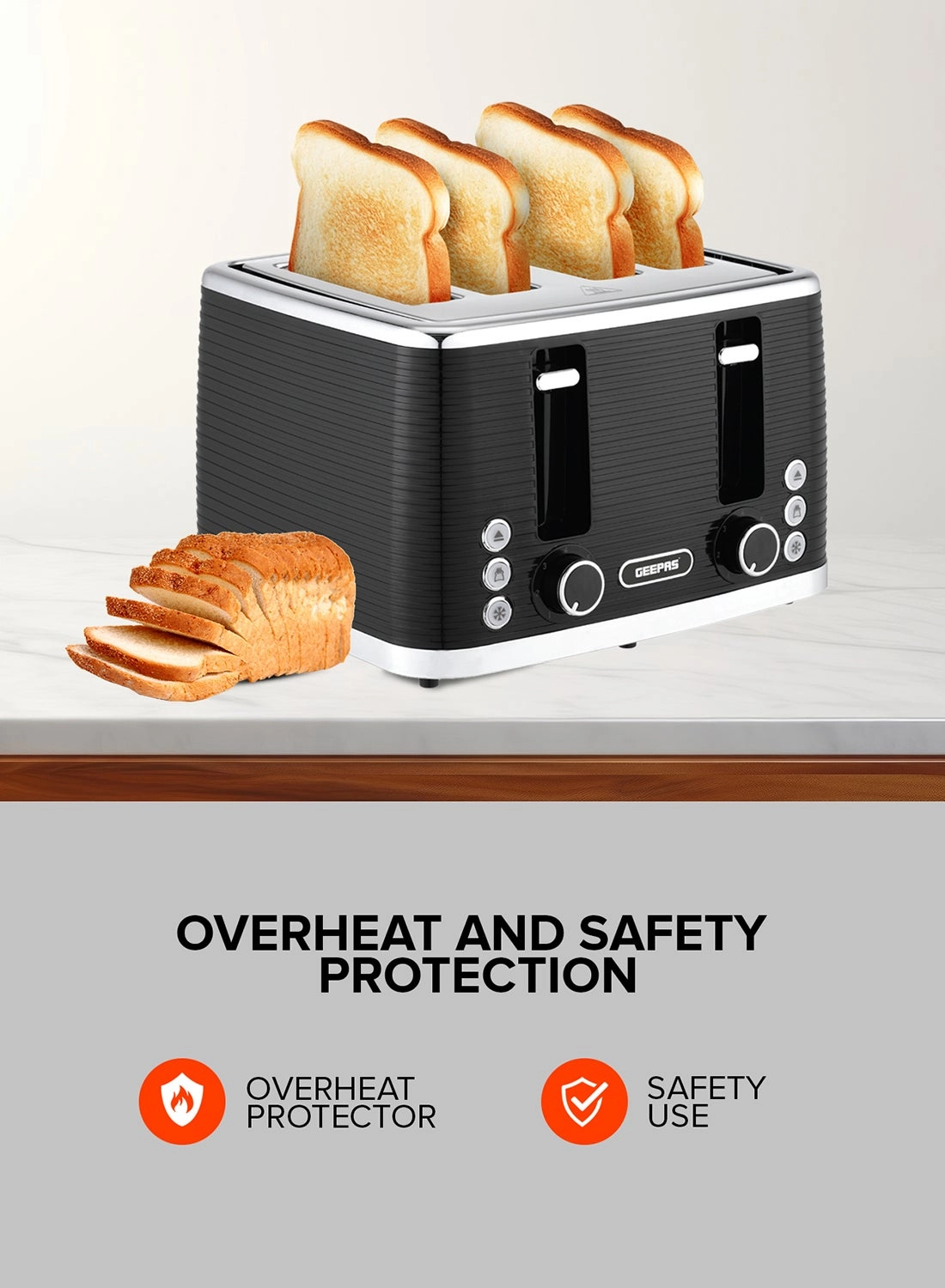 4 Slice Bread Toaster