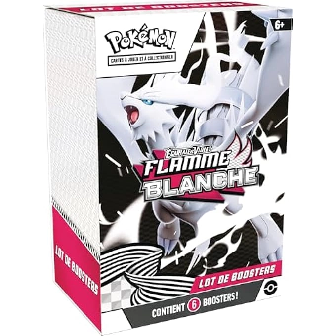 rayihni SCARLET & VIOLET BOOSTER PACK - WHITE FLAME 6pcs