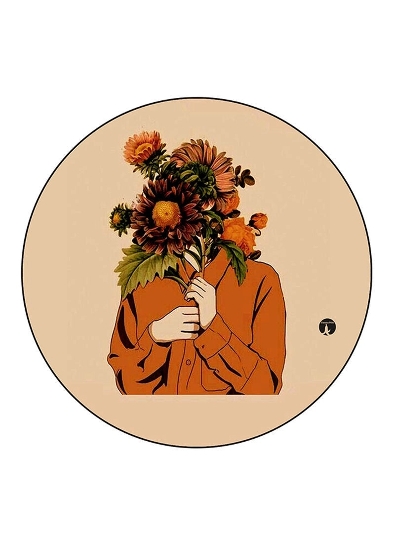 Girl Printed Mouse Pad