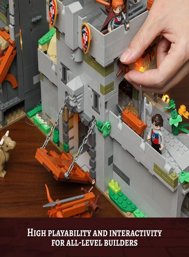 Medieval Watchtower - Lighting Soldier Farmer Minifigures