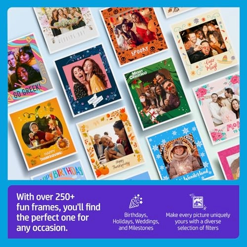 Sprocket Photobooth - 3x4" Sticky-backed 10.1" LCD