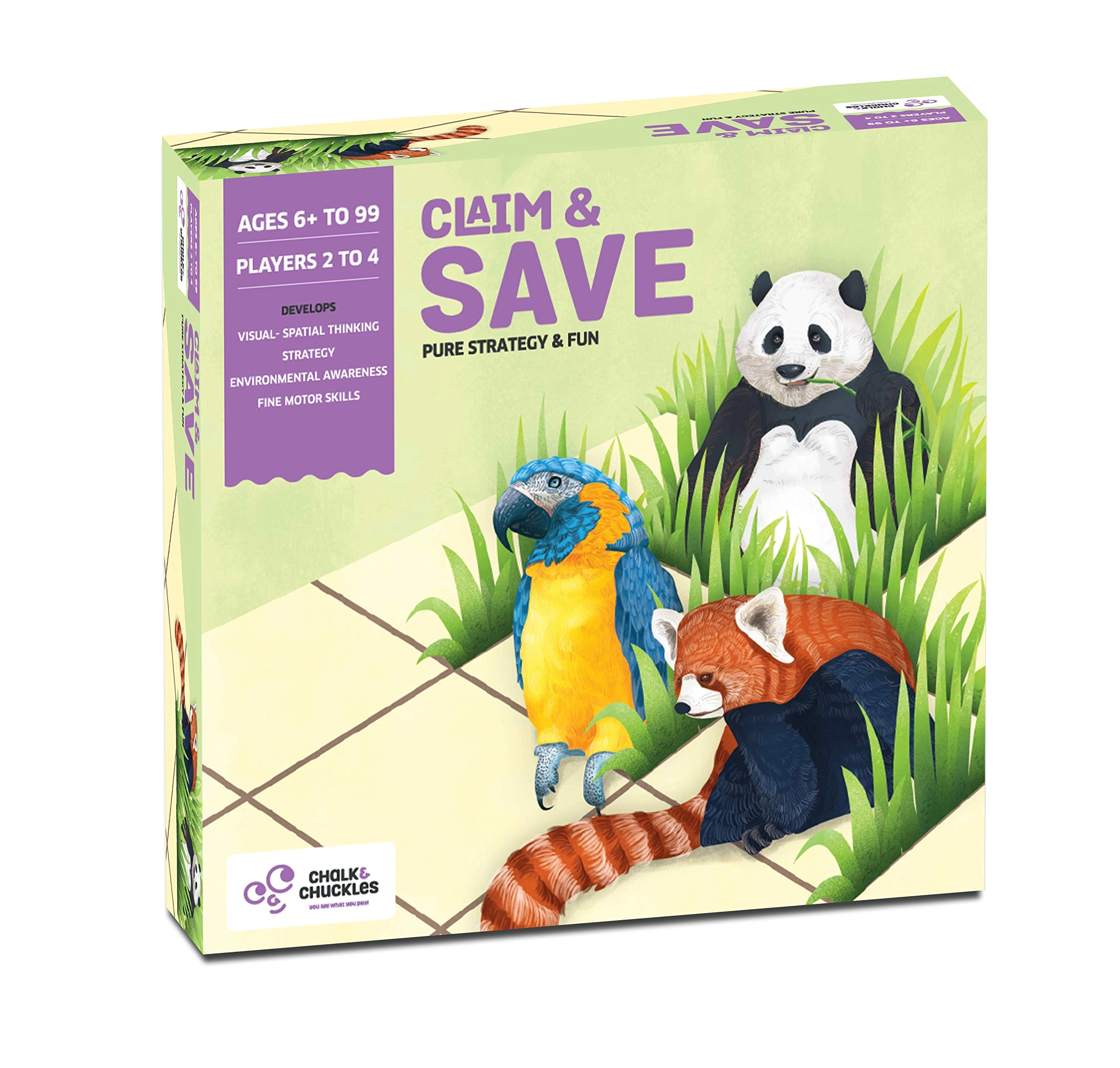 CHALK AND CHUCKLES Claim And Save - 6+ years