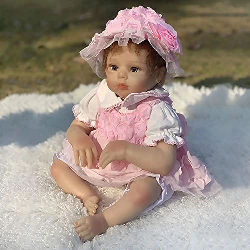 Reborn Baby Doll - 20 Inch Black Eyes