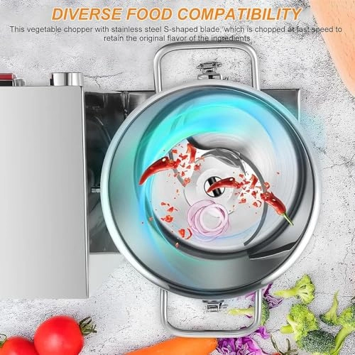Electric Vegetable Chopper - 6L/9L/15L 1200W/1800W