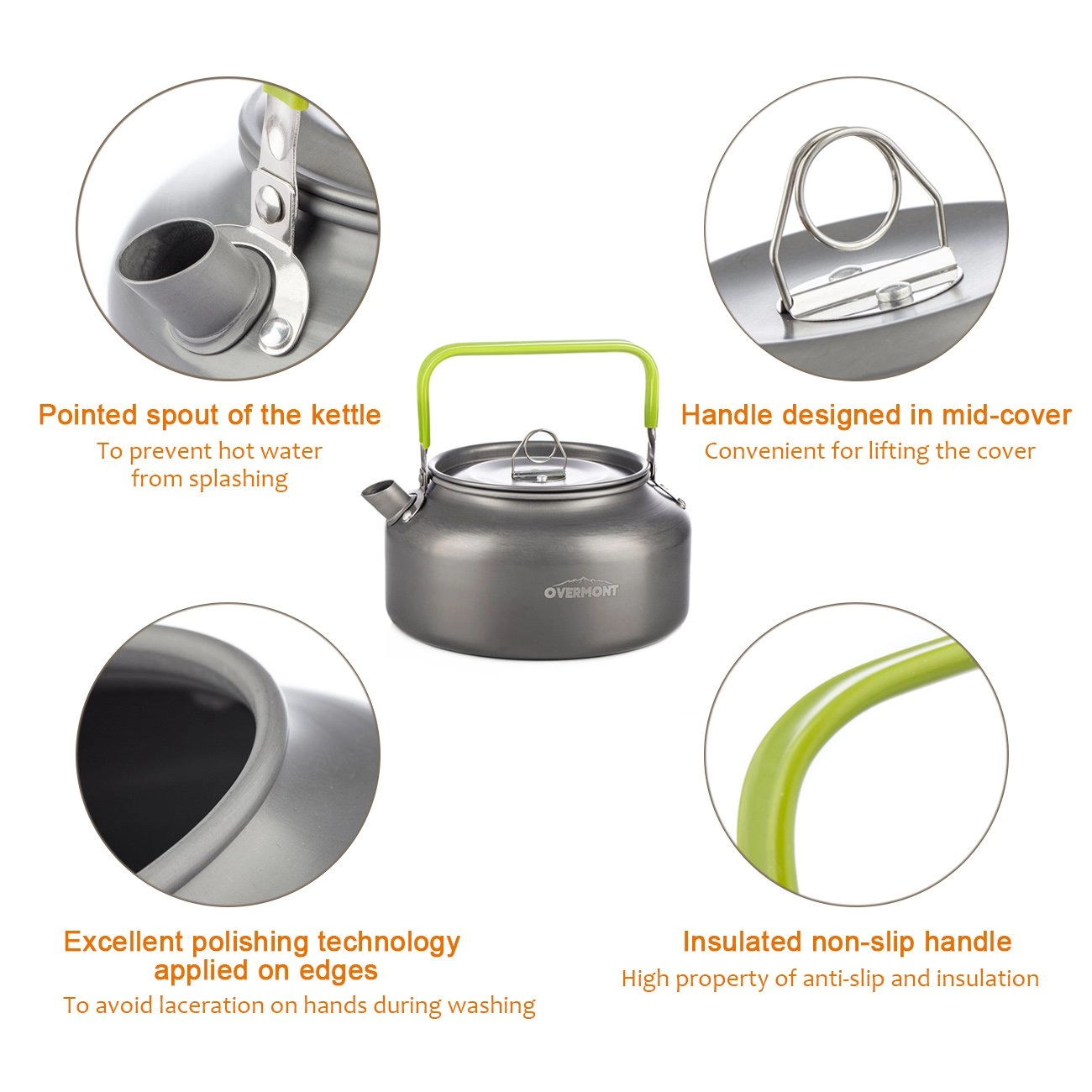 Ultralight Camping Kettle - 1.0 count 1.2 litres