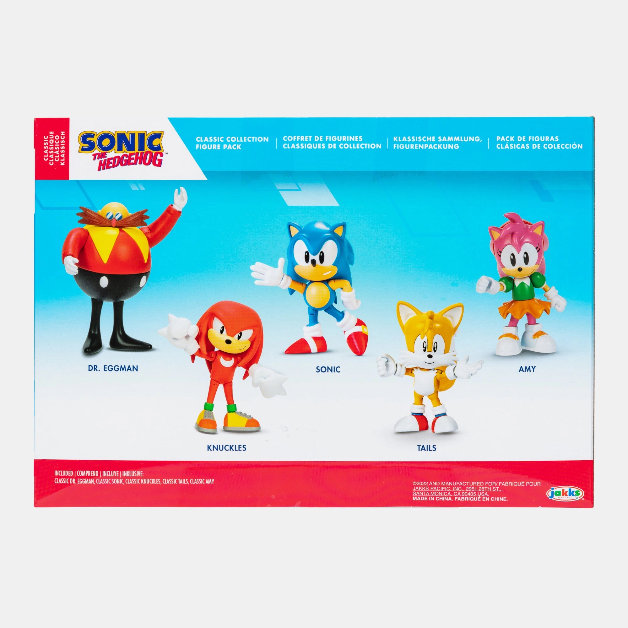 Classic Collection Figure Set - Sonic The Hedgehog - 5 pcs
