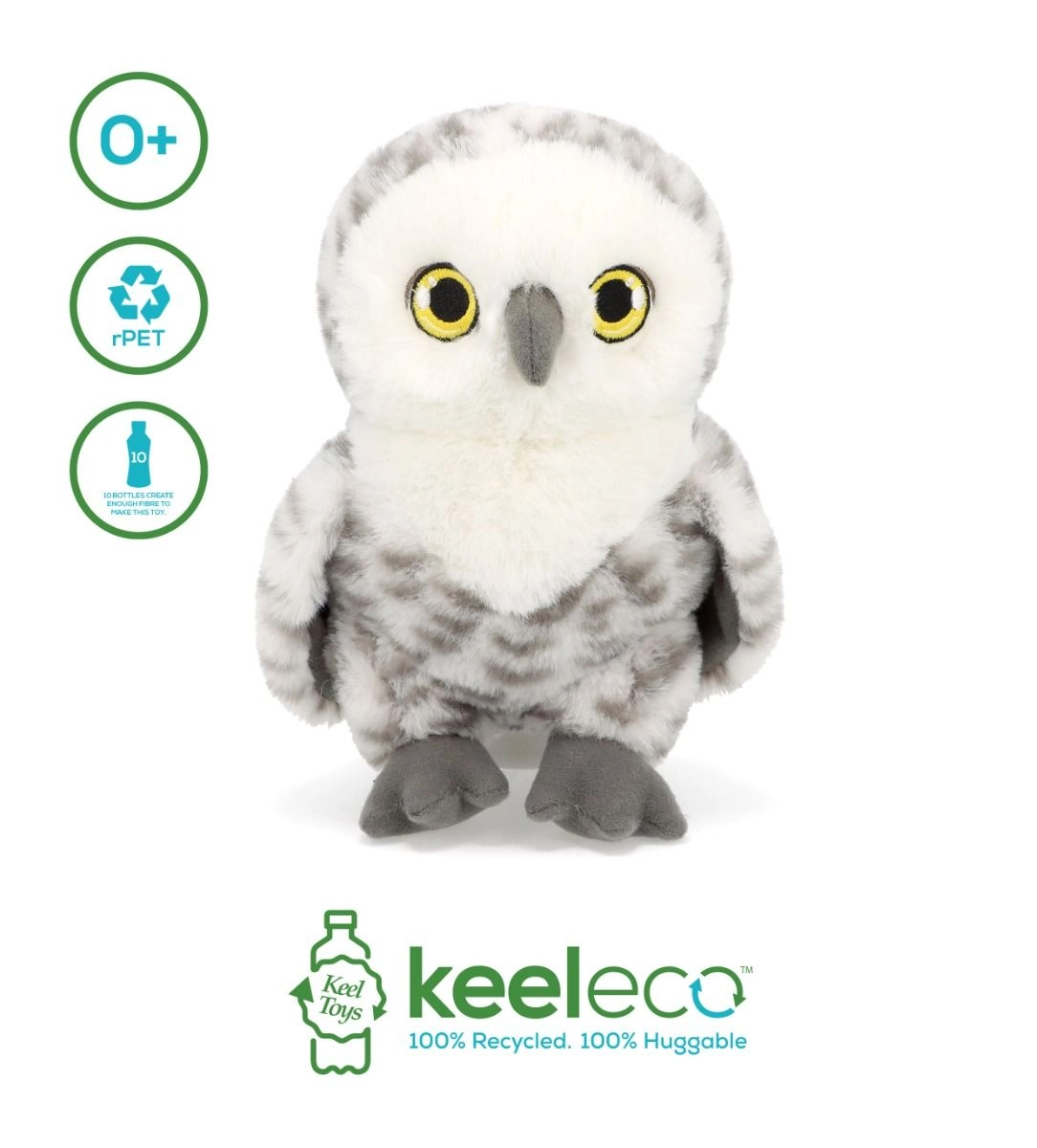 Owl Keeleco - 18 cm Plush