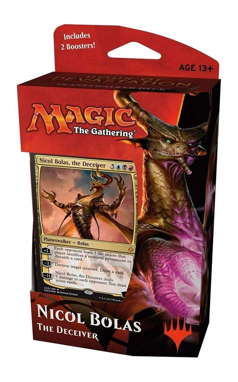 Wizards of the Coast Magic Gathering: Hour Devastation Planeswalker Deck - Nicol Bolas