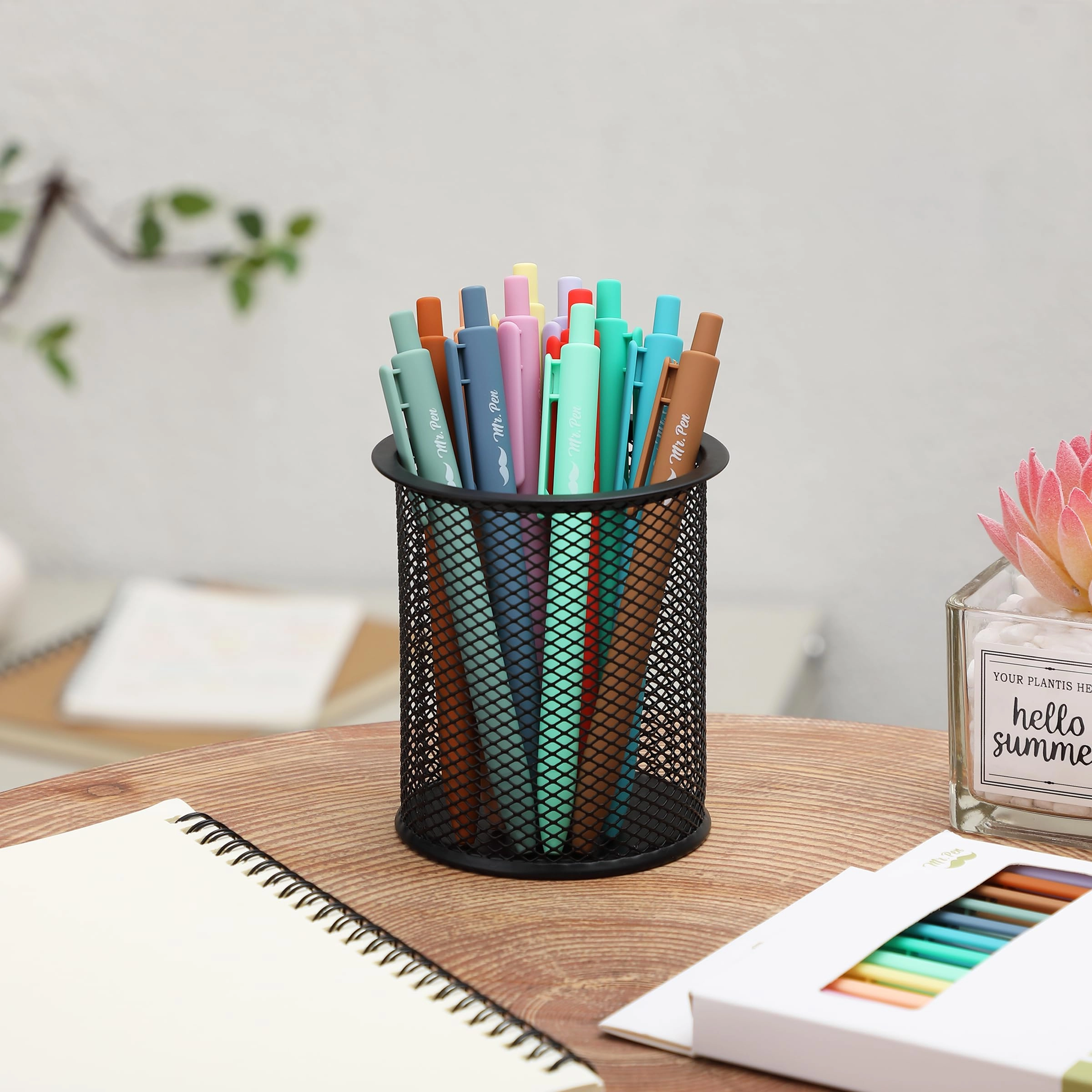 Retractable Gel Pens - 12 Pack 0.7mm