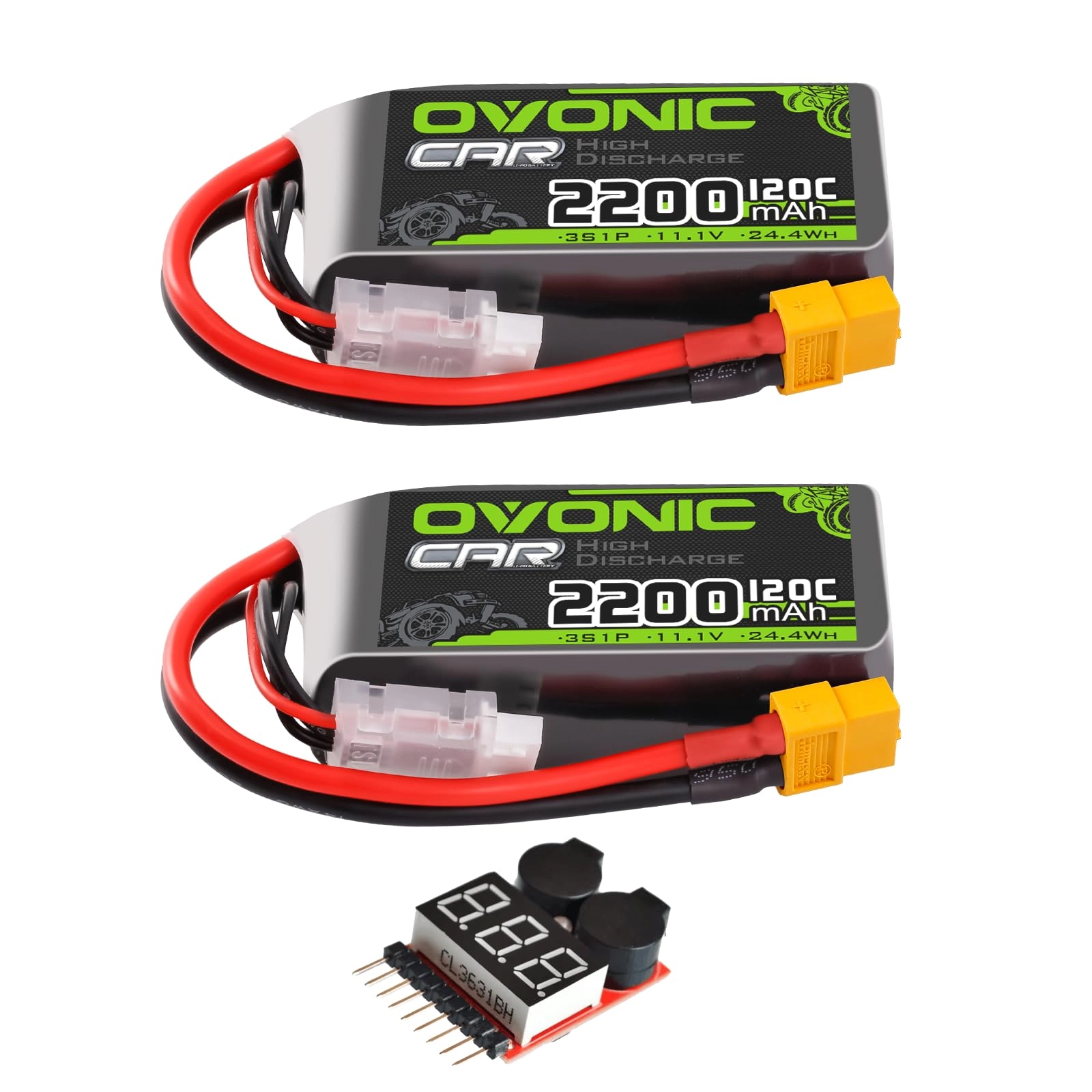 OVONIC O-120C-2200-3S1P-XT60-2P-Short-BBX