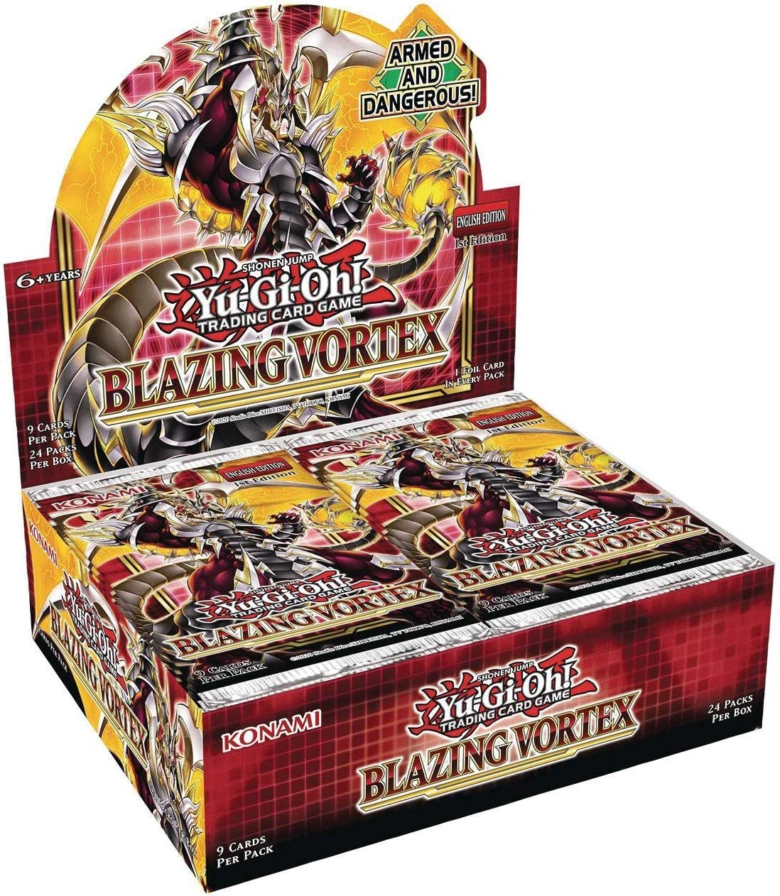 YuGiOh Blazing Vortex Booster Box - 24pcs