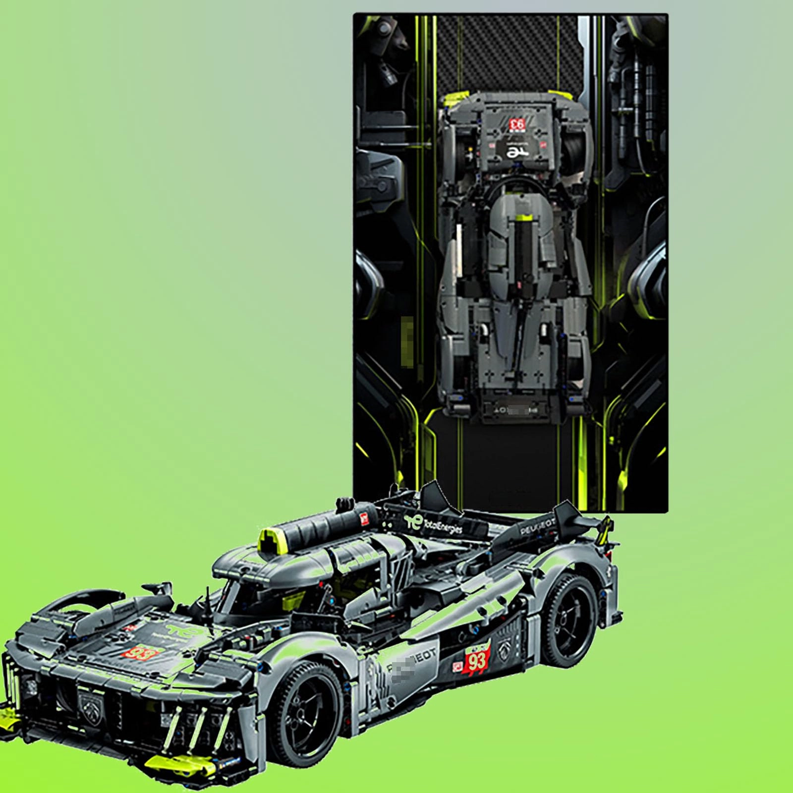 Generic Wall Display Board - Technic 42156 70x50cm