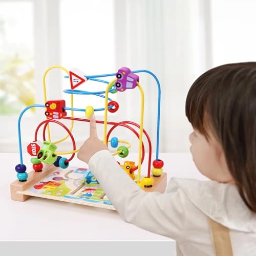 Bead Maze Toy - 6 - 18 months