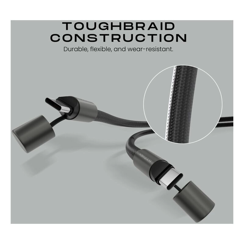 Charge Cable 100W USB-C to USB-C 1.6m Braided