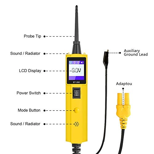 BT260 - Car Electrical Circuit Tester LED Display