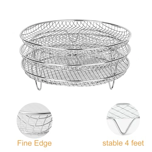 Air Fryer Rack - Stainless Steel 3 piece(s)