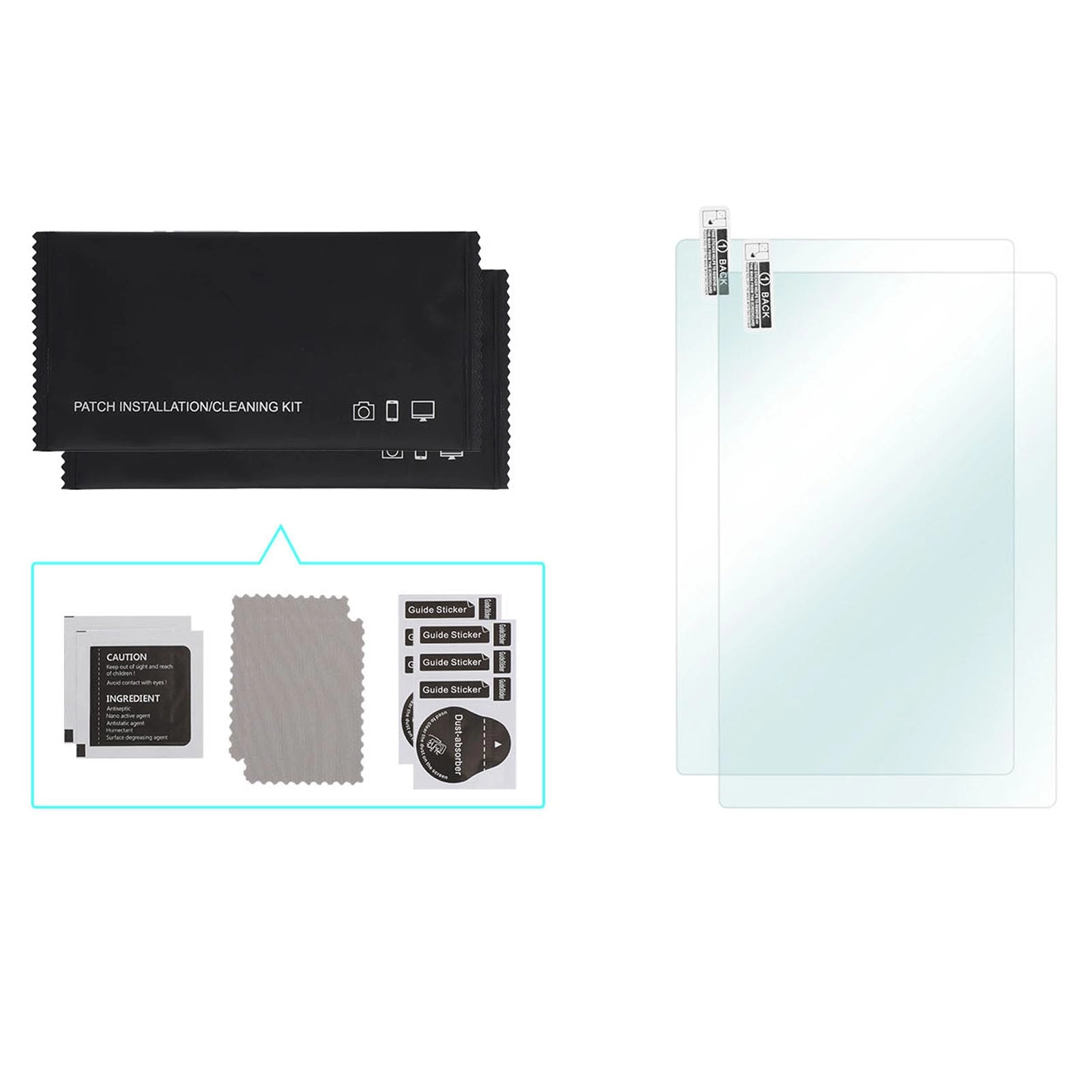 OURHZTB Tempered Glass Screen Protector - for DJI Mavic 4 Pro RC Pro 2 Remote Controller 2 Set 9H Hardness