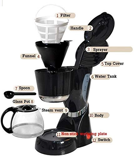 Fully Automatic Coffee Machine - 600 Milliliters Programmable