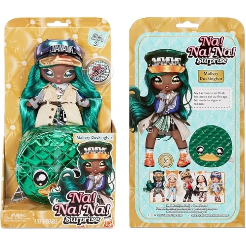 Mallory Duckington Fashion Doll - 7.5" Green Hair