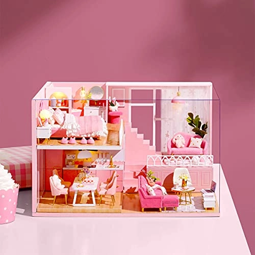 DIY Miniature Dollhouse Kit - Warm Moment 1:24