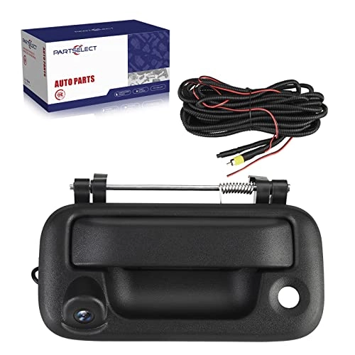 Partselect Rear Tailgate Handle Reverse View Backup Camera - Fits Ford F150/F250/F350/F450
