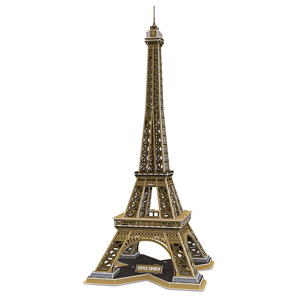 CubicFun Eiffel Tower 2-in-1 3D Puzzle (AL-DS0998H) - 80 pcs
