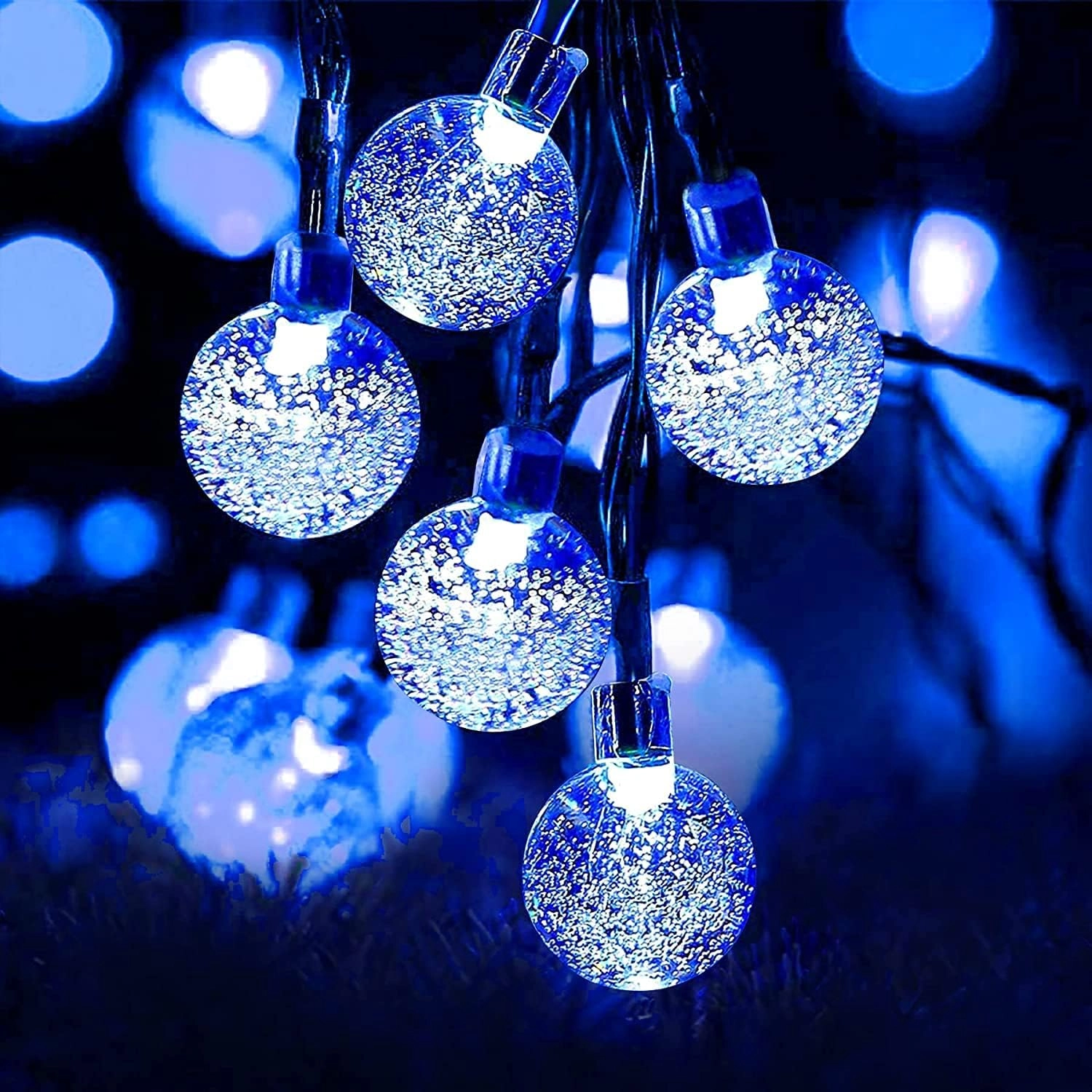 Lezonic Solar Garden Lights - 30LED 5M Blue